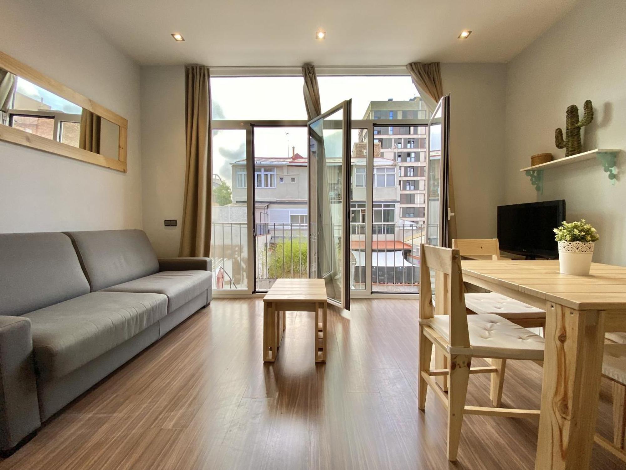 Loft Poblenou Cerca De La Playawifiazotea Appartement Barcelone
